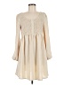 Assorted Brands 100% Polyester Ivory Casual Dress Size M - photo 1