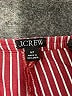 J.Crew 100% Cotton Stripes Red Casual Pants Size M (tall) - photo 6