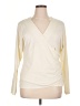 INC International Concepts Ivory Long Sleeve Top Size XL - photo 1