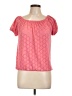 Cuidado Con el Perro Pink Short Sleeve Blouse Size L - photo 1