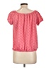 Cuidado Con el Perro Pink Short Sleeve Blouse Size L - photo 2