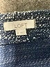 Ann Taylor LOFT Tweed Blue Casual Skirt Size M - photo 4
