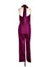 Express Solid Burgundy Jumpsuit Size M - photo 2