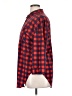 Eden & Olivia 100% Polyester Plaid Red 3/4 Sleeve Blouse Size XL - photo 5