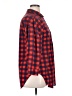 Eden & Olivia 100% Polyester Plaid Red 3/4 Sleeve Blouse Size XL - photo 4