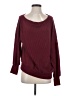 Assorted Brands Solid Burgundy Pullover Sweater Size S - photo 1