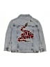 Gucci 100% Cotton Stars Blue Patchwork Denim Jacket  Size 6 - photo 2