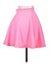 Simlu Solid Pink Casual Skirt Size S - photo 2