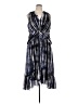 DKNY 100% Polyester Tie-dye Blue Cocktail Dress Size 14 - photo 1
