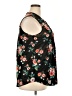 Siren Lily 100% Polyester Floral Black Sleeveless Blouse Size 2X - photo 4