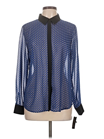 metaphor Long Sleeve Blouse (view 1)