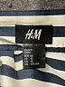 H&M 100% Polyester Stripes Gray Casual Skirt Size 10 - photo 3