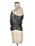 Eri + Ali 100% Polyester Metallic Silver Long Sleeve Top Size M - photo 5
