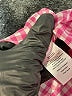 Talbots Checkered-gingham Pink Sleeveless Button-Down Shirt Size 2 - photo 8