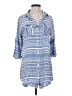 Dotti Blue Casual Dress Size S - photo 1