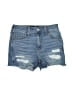 Hollister Blue Denim Shorts Size 1 - photo 1
