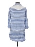 Dotti Blue Casual Dress Size S - photo 2