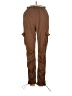 Missguided 100% Cotton Brown Cargo Pants Size 0 - photo 1