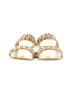 Dolce Vita Ivory Gold Sandals Size 9 - photo 2