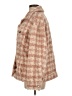 If by Sea 100% Polyester Plaid Pink Coat Size M - photo 5