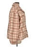 If by Sea 100% Polyester Plaid Pink Coat Size M - photo 4