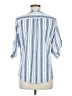 Eden & Olivia 100% Polyester Blue 3/4 Sleeve Blouse Size M - photo 2