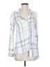 Altar'd State 100% Rayon Blue Long Sleeve Blouse Size S - photo 1