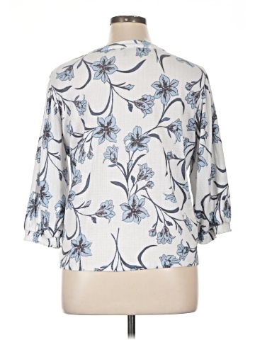 Fred David 3/4 Sleeve Blouse (view 2)