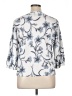 Fred David Ivory 3/4 Sleeve Blouse Size XL - photo 2