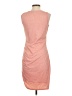 Unbranded Solid Pink Casual Dress Size S - photo 2