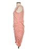 Unbranded Solid Pink Casual Dress Size S - photo 5
