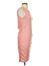 Unbranded Solid Pink Casual Dress Size S - photo 4
