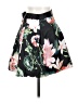 ASOS 100% Polyester Tropical Black Casual Skirt Size UK 8 / US 4 - photo 1