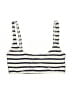 Gap Stripes Ivory Swimsuit Top Size M - photo 1
