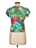 Chadwicks Tropical Teal Green Short Sleeve Top Size L (estimated) - photo 2