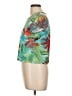 Chadwicks Tropical Teal Green Short Sleeve Top Size L (estimated) - photo 5