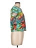 Chadwicks Tropical Teal Green Short Sleeve Top Size L (estimated) - photo 4
