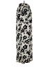 Grecerelle 100% Polyester Floral Ivory Casual Pants Size XS - photo 4