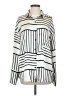 4th and Reckless Stripes Ivory Long Sleeve Blouse Size XS - photo 1