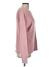 Time and Tru 100% Recycled Polyester Houndstooth Pink Pullover Sweater Size L - photo 4