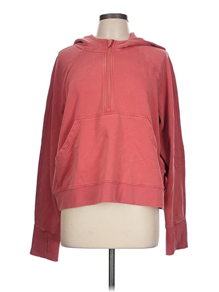 Pre-owned Joylab Zip Up Hoodie In Pink