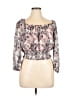 Shabby Chic 100% Polyester Pink 3/4 Sleeve Blouse Size XL - photo 1