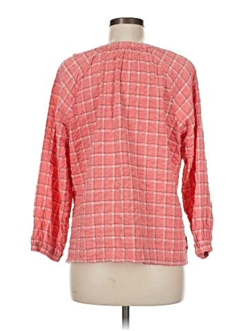 L.L.Bean 3/4 Sleeve Blouse (view 2)