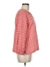 L.L.Bean Pink 3/4 Sleeve Blouse Size M - photo 4
