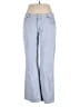 Topshop 100% Cotton Checkered-gingham Blue Jeans Size 34 waist - photo 1