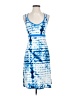 Dakini Tie-dye Blue Cocktail Dress Size S - photo 1