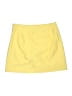 IZOD 100% Polyester Solid Yellow Casual Skirt Size 5 - photo 2