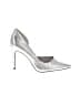 Vince Camuto Metallic Silver Heels Size 9 1/2 - photo 1