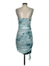 Unbranded Tie-dye Teal Cocktail Dress Size S - photo 2