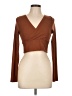 Shein Brown 3/4 Sleeve T-Shirt Size L - photo 1